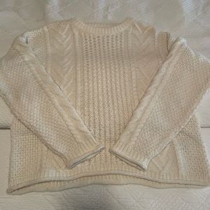 Madewell Cable Knit Sweater